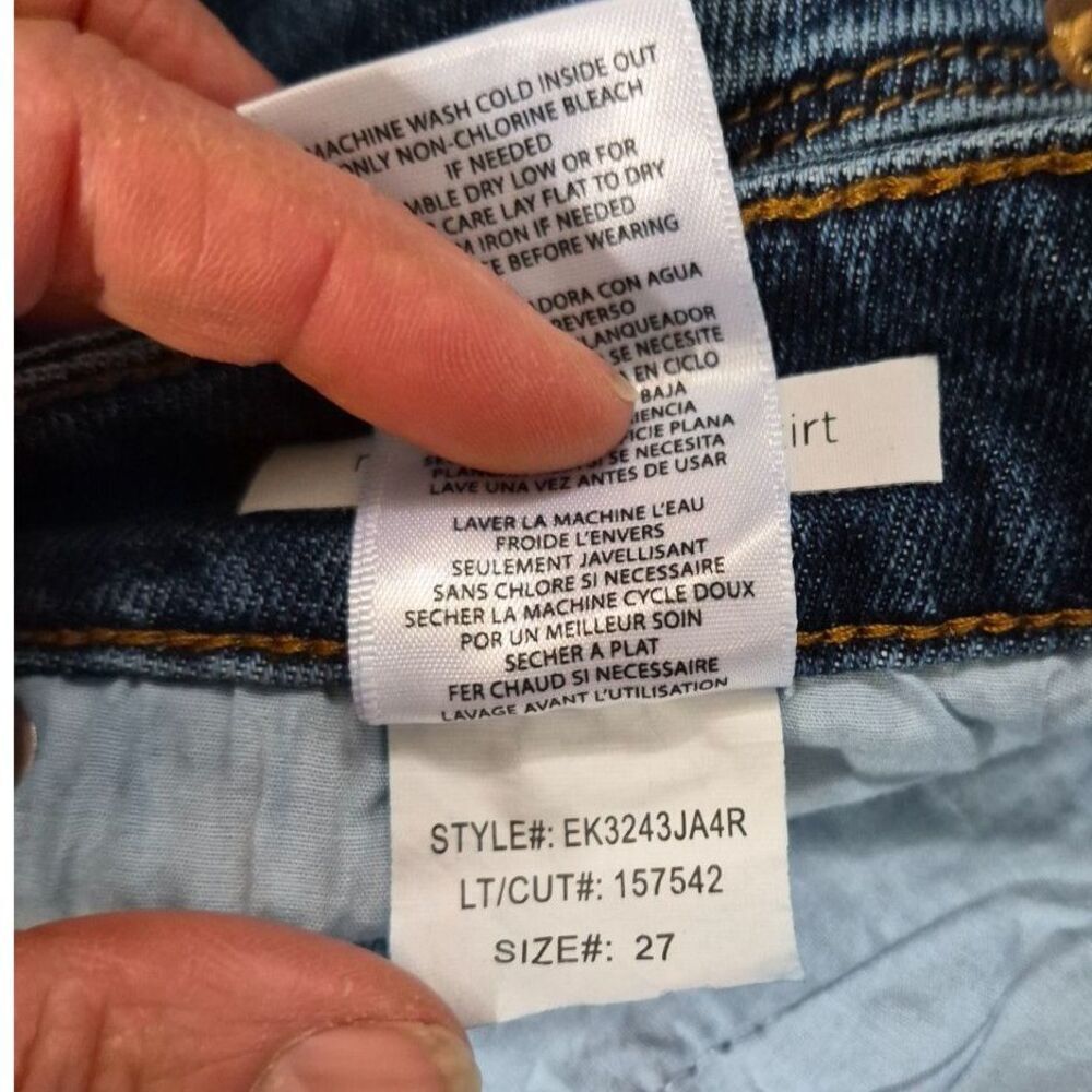 sts blue Niki Denim Pencil Maxi Skirt Size 27/4 - Long Jean Boho Western Style - Picture 11 of 11
